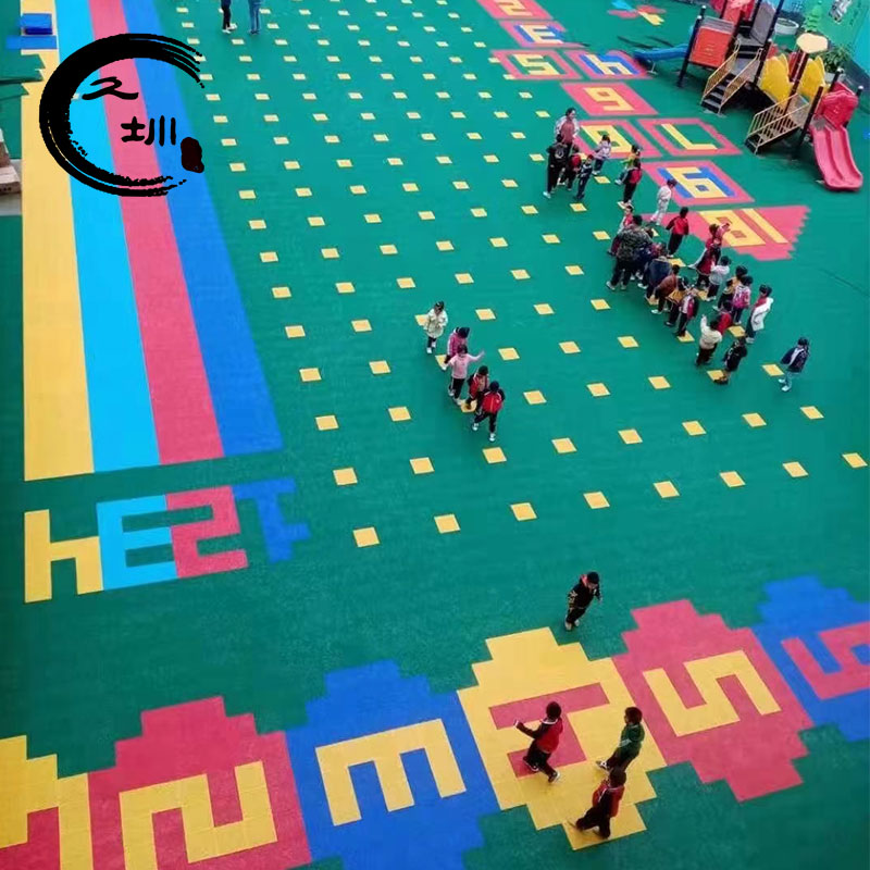 幼兒園學(xué)校拼裝地板 室外懸浮拼裝地板 籃球場懸浮式運(yùn)動地板廠家